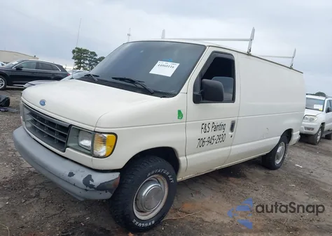 1996 Ford Econoline E250 Van z USA, uszkodzony, nr VIN 1FTFE24H3THA01785